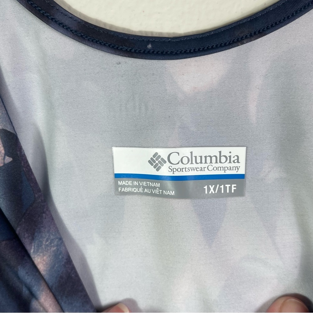 Columbia Women's Tank Top in the Nocturnal Impressions color - Picture 4 of 5